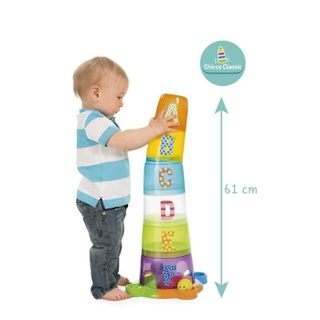 Chicco Stack & Fun Jeu D'empilage Avec Balles