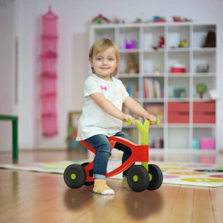 Vélo D'équilibre Flippi Rouge Et Vert Big
