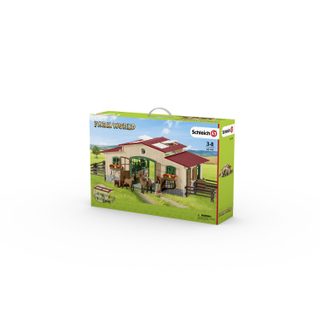 Coffret ecurie avec chevaux SCHLEICH