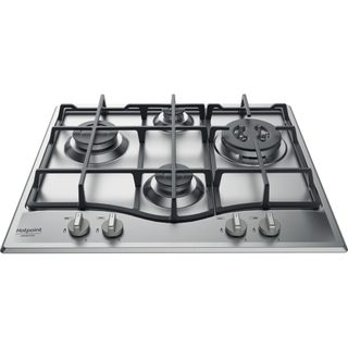 Hotpoint Pcn 641 T/ix/har Acier Inoxydable Intégré 60 Cm Gaz 4 Zone(s)