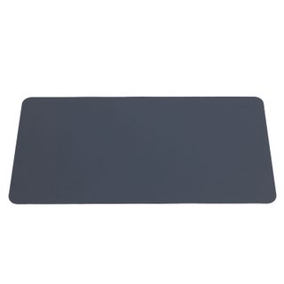 Inovu Tapis de souris - Desk Mat - Bleu marine/Jaune - Double face - 800x400mm