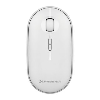 Souris Optique Sans Fil Phoenix Blanc 1600 Dpi (1 Unité)