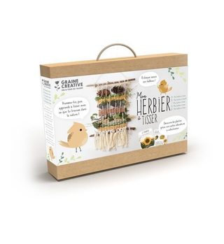 Métier À Tisser Graine_creative Kit Mon Herbier 29 X 19 X 1 Cm Multicolor Bois