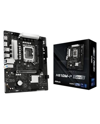 Asrock H810m-p Gen5 Intel H810 Lga 1851 (socket V1) Micro Atx