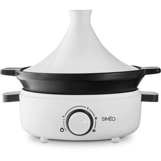 Tajine Électrique Céramique 1000w Simeo Tgc680 avec Plat en Céramique Haute Qualité