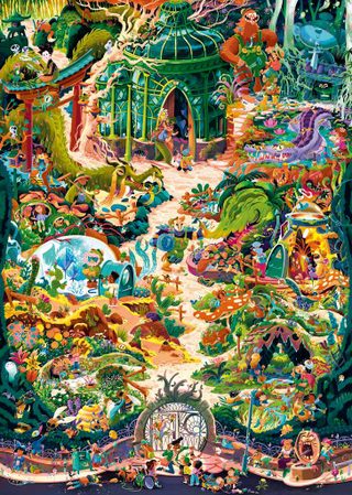 Heye Puzzle Botanic Garden 2000 Pièces - Puzzle Cartoon