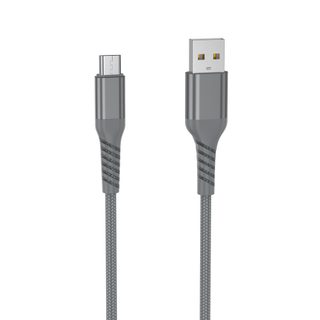 We Câble Usb Vers Micro Usb Ultra Résistant En Nylon Tressé Et Kevlar, 1 Mètre, Certifié Mfi, Charge Et Synchronisation
