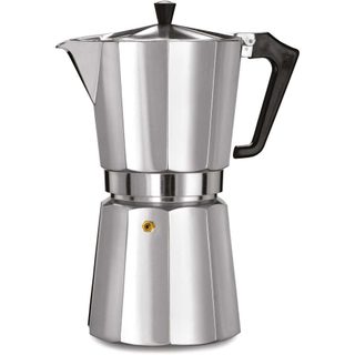 Cafetière Moka Italexpress Aluminium Gris 13,5x22x29 Cm Pezzetti
