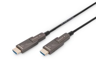 Digitus 4k – Câble Fibre Optique Hybride Hdmi Aoc Avec 20m Connecteur Amovible