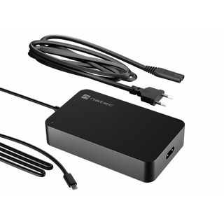 Chargeur Usb-c 90 W Natec Grayling Pour Ordinateurs Portables, Tablettes Et Smartphones