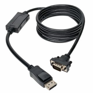 Adaptateur Displayport Vers Vga Eaton 1,8 M Noir