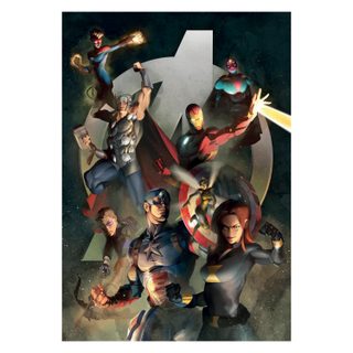 Puzzle Avengers 100 Ans De Disney - 1000 Pièces Par Clementoni