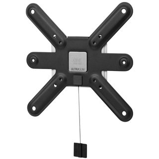 Support Mural One For All Ultra Slim Line Wm6211 13-43 Pouces 40 Kg Noir Aluminium