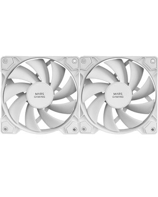 Mars Gaming Mf-pwmx2w Boitier Pc Ventilateur 12 Cm Noir