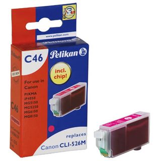 Pelikan C46 Cartouche D'encre 1 Pièce(s) Magenta