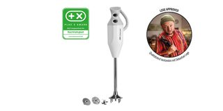Esge P 200 Profi Mélangeur Par Immersion 200 W Gris, Acier Inoxydable, Blanc