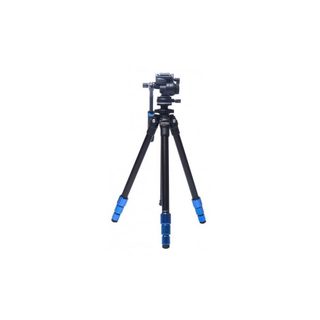 Kit Trépied Slim Video Tsl08as2csh Aluminium Noir 145 Cm Benro