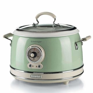 Ariete 2904/04 Cuiseur À Riz 3,5 L 700 W Beige, Chrome, Vert