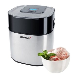 Steba 056000 Ic30 Sorbetiere 1,5 L - 9,5 W - Boitier En Inox - Inox Et