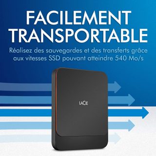 Portable 500go Ssd Portable Ssd Usb-c 500go External Portable Ssd Inc Rescue Service Moon Silver