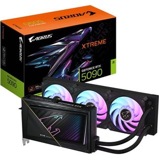 Carte Graphique Gigabyte Aorus Geforce Rtx 5090 Waterforce 32 Go Refroidie Eau Rgb