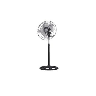 Ventilateur De Sol Aku Renforcé 75w 5 Pales Noir