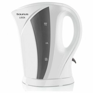 Bouilloire Taurus Loiza 2000 W Blanc/gris (1,7 L)