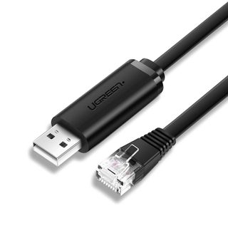 Câble De Console Ugreen Cm204 Usb 2.0 - Rj45 1,5m Noir