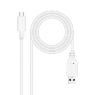 Câble Usb-c Vers Usb Nanocable 10.01.4001-w Blanc 1 M