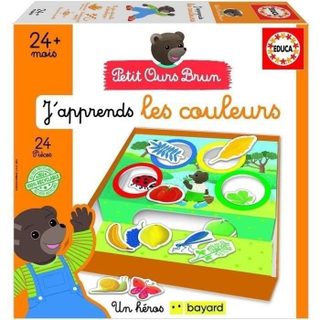 Jeu D'apprentissage - - J'apprends Les Couleurs - Petit Ours Brun