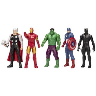 Pack De 5 Figurines 15 Cm Des Avengers, Des 4 Ans Marvel Avengers Beyond Earth's Mightiest