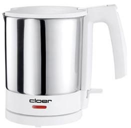 Cloer 4701 Bouilloire 1,5 L 1800 W Acier Inoxydable, Blanc