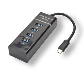 Mcl USB3C-H114 hub & concentrateur USB 3.2 Gen 1 (3.1 Gen 1) Type-C 5000 Mbit/s