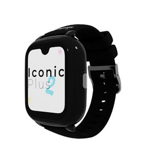 Montre Connectée Savefamily Iconic Plus 2 Gps 4g 1,78 Pouces Noir Silicone