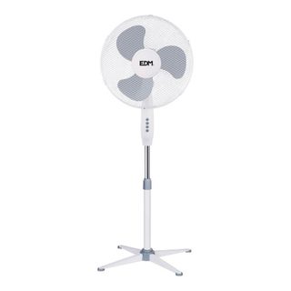 Ventilateur Sur Pied Blanc 40cm 45w Edm33500