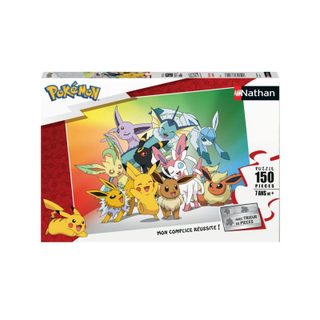 Puzzle 150 Pièces Nathan Pokémon Evoli Et Ses Évolutions
