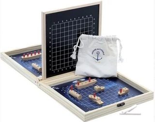Jeu Bataille Navale Vilac Marine Nationale Multicolor Bois