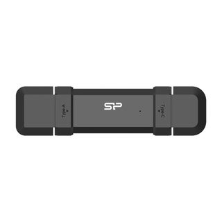 Silicon Power Ds72 Lecteur Usb Flash 250 Go Usb Type-a / Usb Type-c 3.2 Gen 2 (3.1 Gen 2) Noir