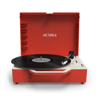 Victrola Re-spin Tourne-disque Entraîné Par Courroie Rouge