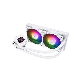 Refroidissement Liquide Aio Cpu Thermalright Frozen Warframe 240 Se Argb Blanc 240 Mm