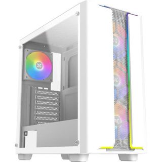 Boîtier Pc - - Gaming Y Pro Arctic (blanc) - Moyen Tour - Format E-atx - 4 X 120mm A-rgb