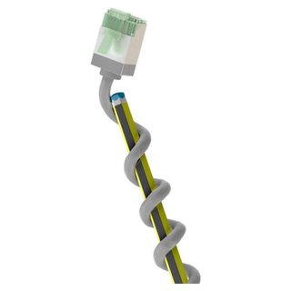 Goobay Chat Ultra-flexible. Cable Patch Fin 8.1, U/ftp, Gris, 5 Metres, Broches Extra-courtes 74349