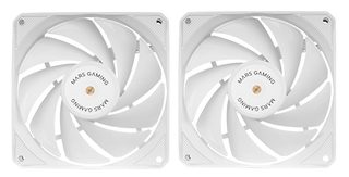 Mars Gaming Mf-nclx2w Boitier Pc Ventilateur 12 Cm Blanc 2 Pièce(s)