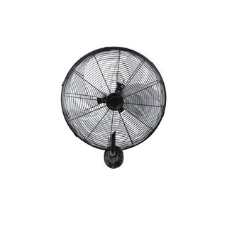 Ventilateur Mural Fabrilamp Arrecife 120w Noir/argent