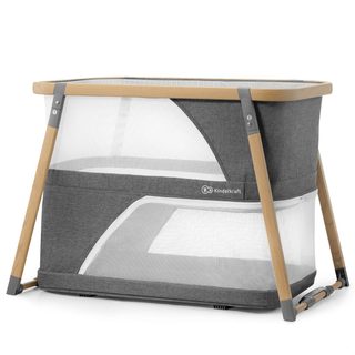 Kinderkraft Sofi Lit Pliant Pour Bébé Gris