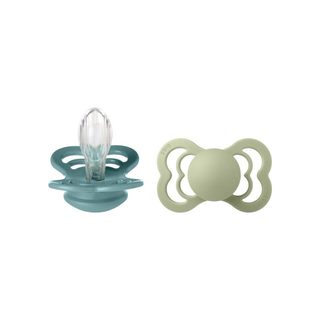 Tétines Bébé Bibs Supreme Silicone Symétrique Island Sea Sage Taille 1 Lot De 2 T1