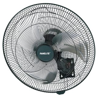 Fanelite - Ventilateur Mural 45t-w - Hélice 45 Cm - 3 Vitesses - Oscillant Ou Fixe - Professionnel - Fort Débit D'air