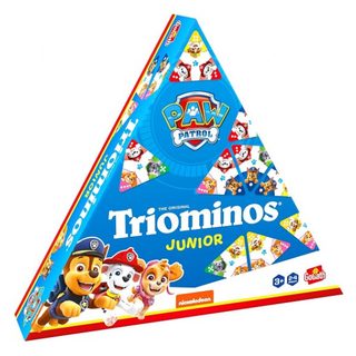 Triominos Junior Pat Patrouille - Domino Triangulaire - Paw Patrol - Goliath - 931650 - Jeu Societe Enfant