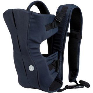 Porte-bébé On-the-move 3-en-1 - Léger, Respirant - Face A L'intérieur/extérieur Et Dos - Marine - 3.5-12kg