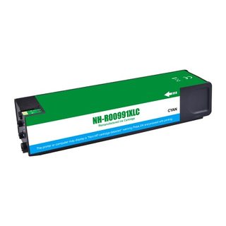 Uprint Cartouche 991xl Cyan (m0j90ae) Compatible Avec Hp Pagewide Pro 755 Series 772 Series 777 Seri